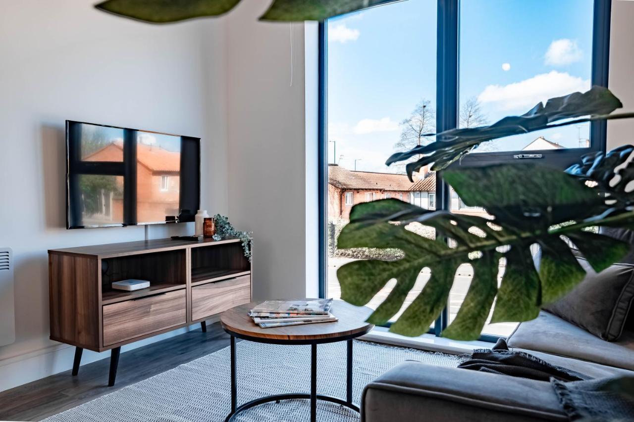 Luxe Interchange Apartment Near Old Trafford - Media City - The Quays Mánchester Exterior foto